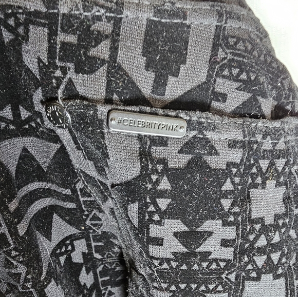 Celebrity Pink Velour Pattern Jeans - Picture 7 of 10